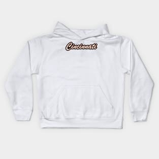 Football Fan of Cincinnati Kids Hoodie